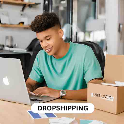 a man doing dropshipping business - free me paise kaise kamaye